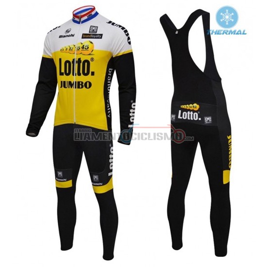 Abbigliamento Ciclismo Lotto ML 2016 bianco e giallo